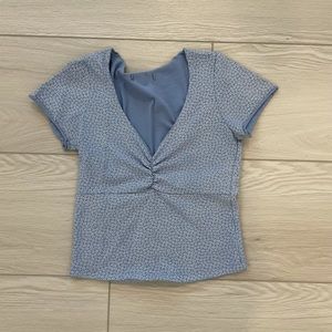 Brandy Melville Blue Top